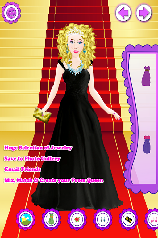 Prom Salon Dress Up Girl - Fas  Screenshot 3