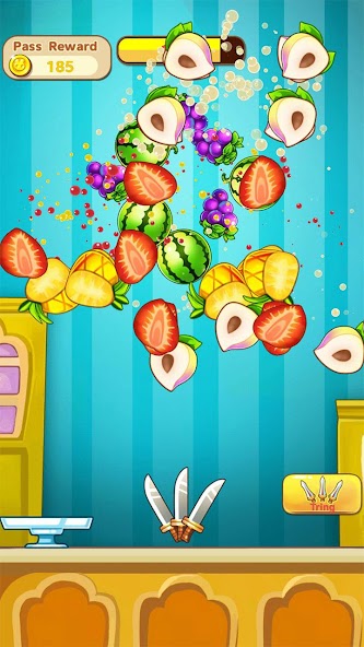 Fruit Fighter - Slash Knife Mod  Screenshot 2