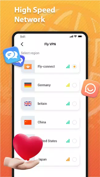 Fly VPN: Super Safe & Fast VPN  Screenshot 2