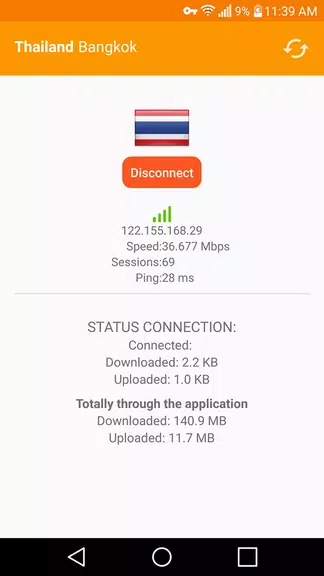 Unlimited VPN Free  Screenshot 2