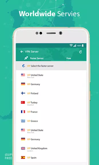 Desi Hot VPN Master - Free Unlimited VPN Proxy  Screenshot 2