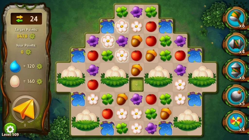 Match 3 Games - Forest Puzzle  Screenshot 2