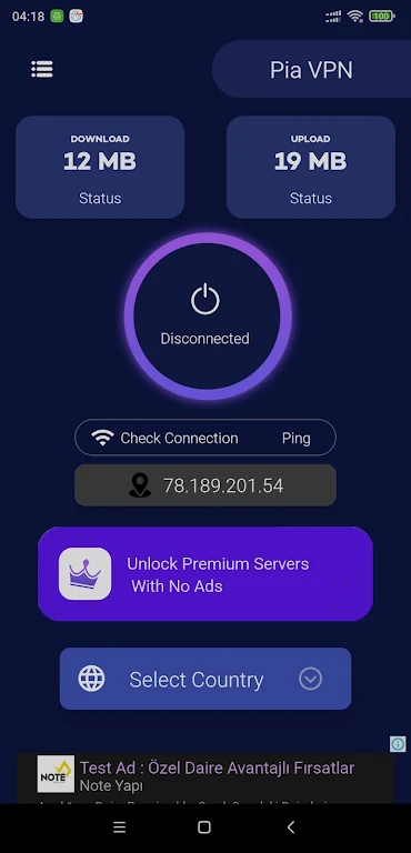 Pia Vpn Free Fast Secured Vpn  Screenshot 1