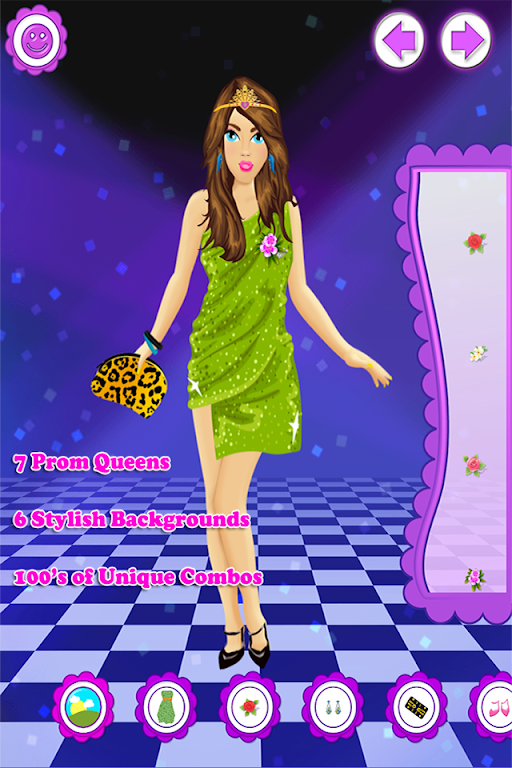 Prom Salon Dress Up Girl - Fas  Screenshot 1