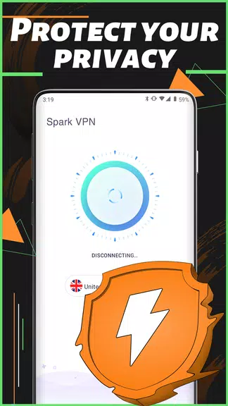 SparkVPN - Private VPN Proxy  Screenshot 3