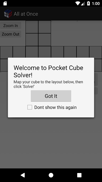 2X2 Cube Solver  Screenshot 1