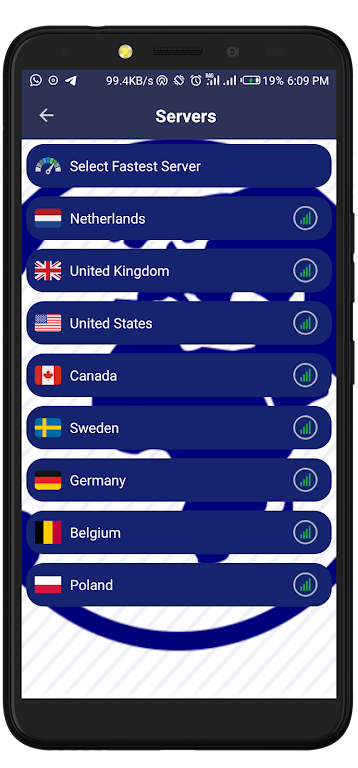 Universal VPN - Unlimited VPN  Screenshot 3