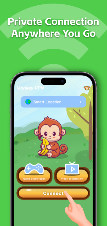 Monkey VPN - Secure & Safe  Screenshot 2