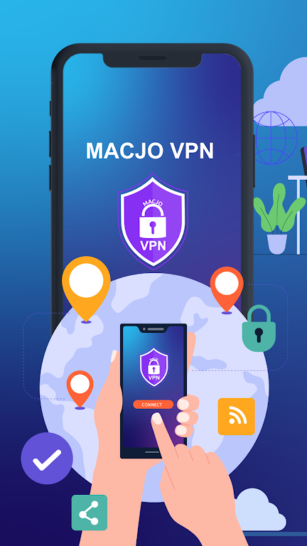 Macjo VPN Private & Secure VPN  Screenshot 1