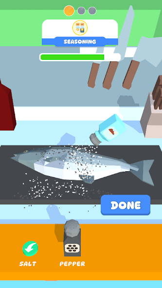 Cook Fish 3D Mod  Screenshot 1