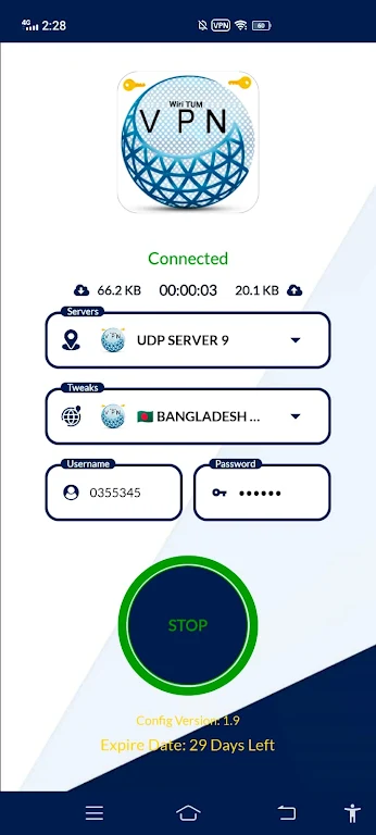 WIRI TUM VPN  Screenshot 1