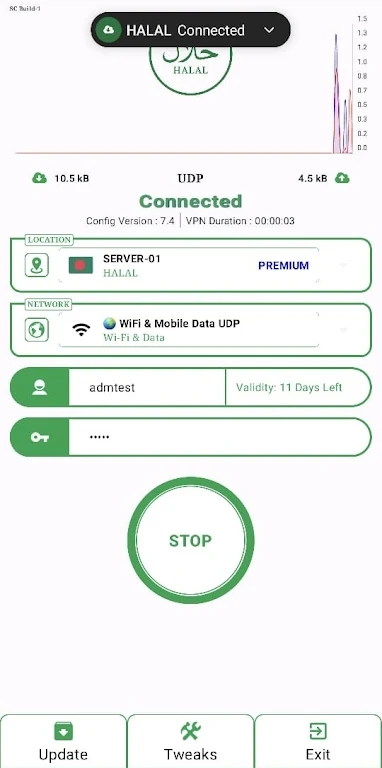 Halal - Internet Access VPN  Screenshot 2