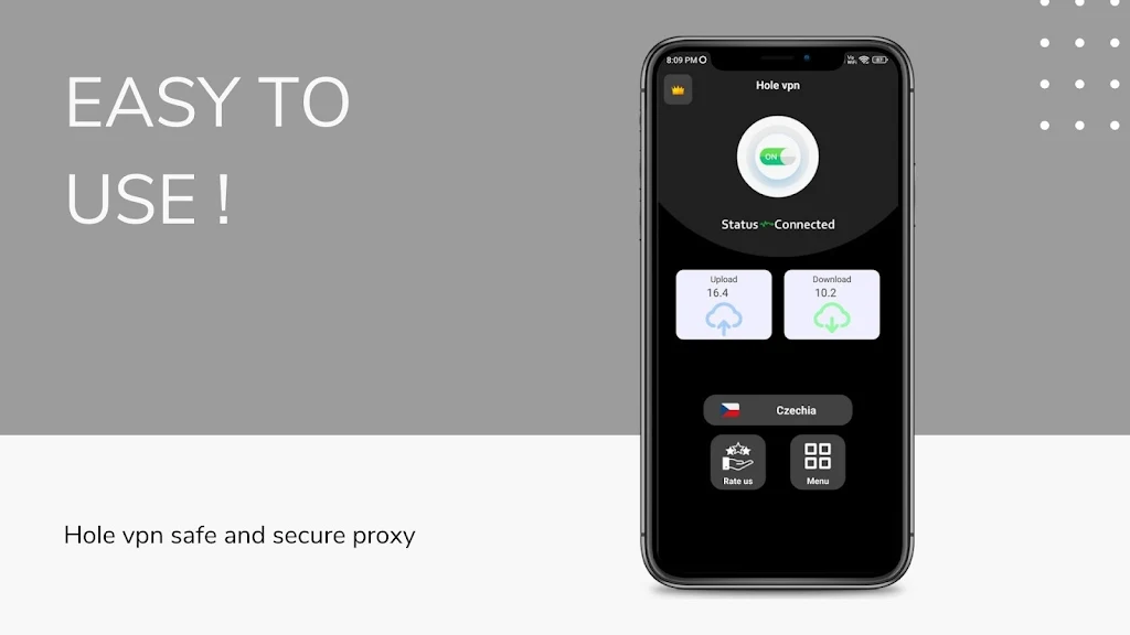 Hole VPN : Secure Proxy  Screenshot 3