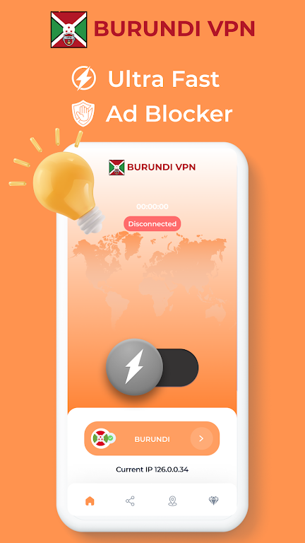 Burundi VPN - Private Proxy  Screenshot 2