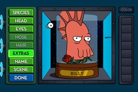 Futurama Head-in-a-Jar Creator  Screenshot 2