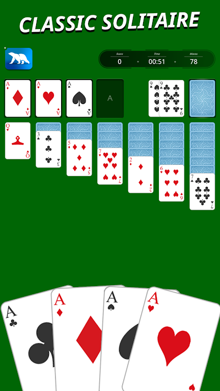 Solitaire - 3 in 1 Card games  Screenshot 1