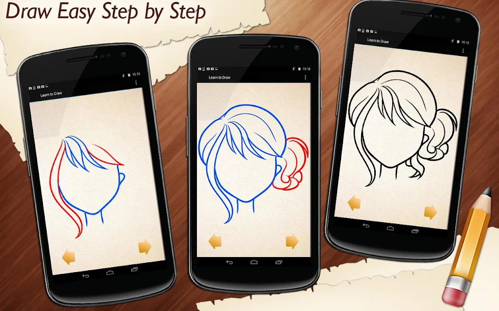 How To Draw Hairstyles  Screenshot 1