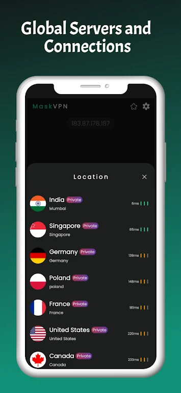 MaskVPN - Fast & Secure VPN  Screenshot 4
