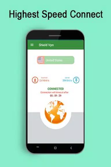 Shield VPN - Change IP Free VPN Master for Android  Screenshot 1