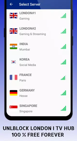 UK VPN - Hotspot Proxy VPN  Screenshot 2