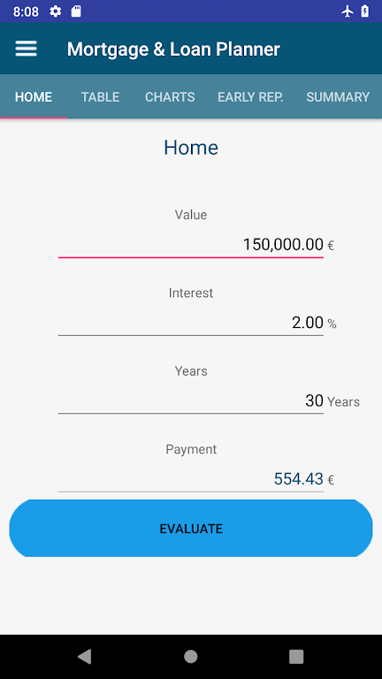 Mortgage & Loan Planner  Screenshot 1