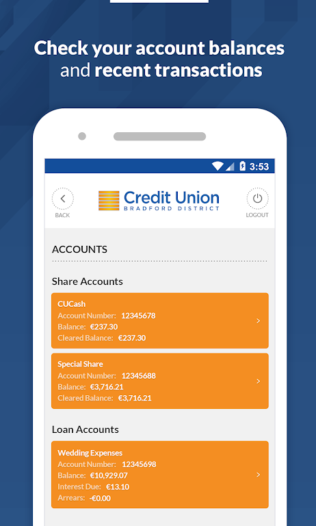 Bradford District Credit Union  Screenshot 2