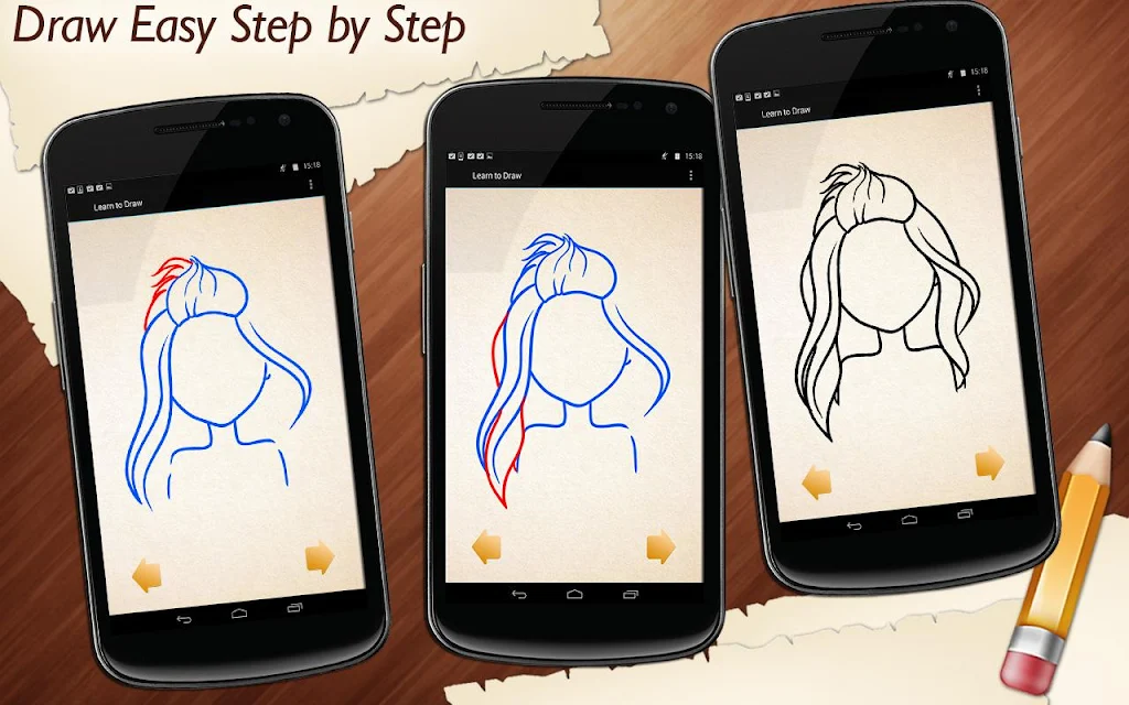 How To Draw Hairstyles  Screenshot 2