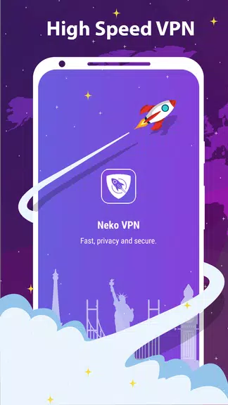 Neko VPN - Fast, Unlimited, Free VPN Proxy Secure  Screenshot 1