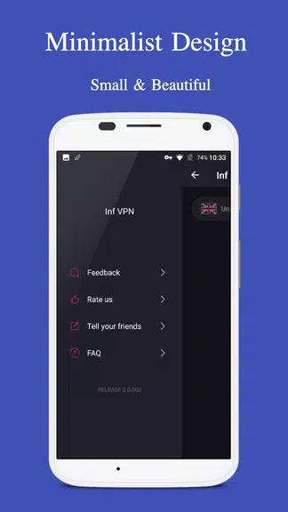 Inf VPN - Global Proxy & Unlimited Free WIFI VPN  Screenshot 3