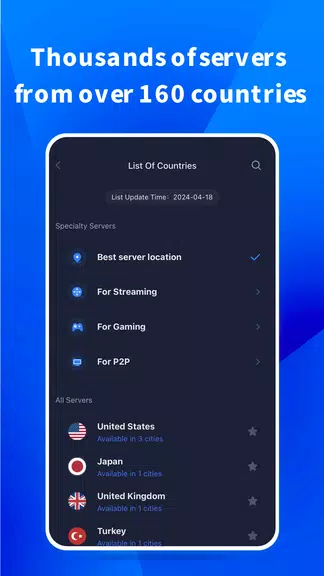 VPN-RadishVPN/VPN Proxy  Screenshot 2