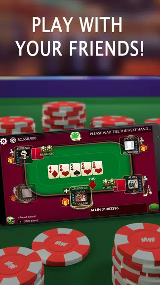 Texas HoldEm Poker - Live  Screenshot 1