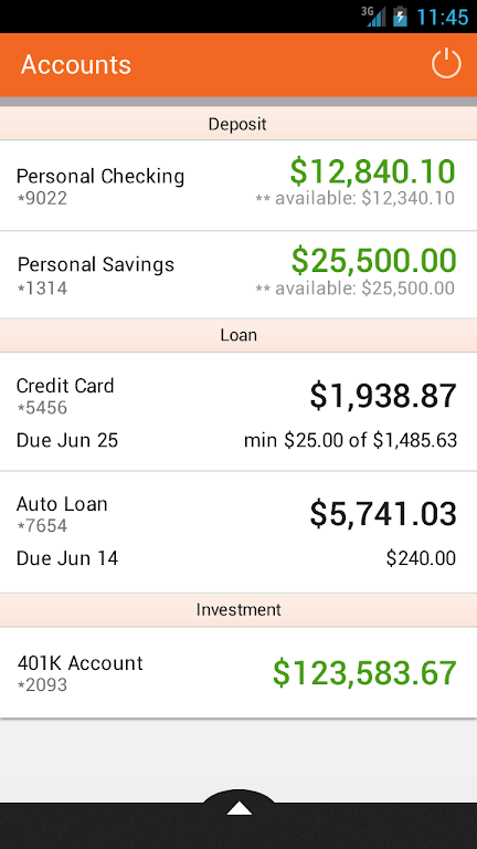 Zeal Credit Union Mobile  Screenshot 1