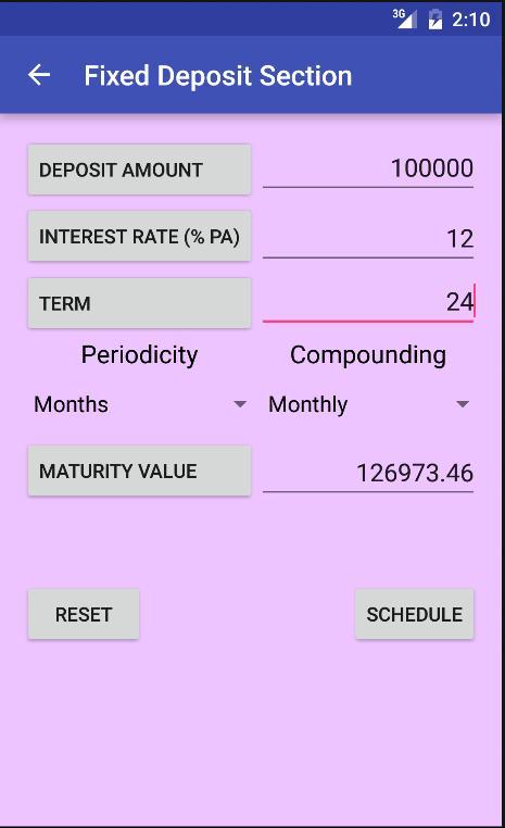 Interest(ing) Calculator  Screenshot 3