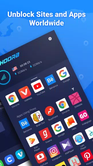 Shoora VPN Free Unblock Site VPN Browser  Screenshot 2