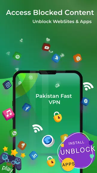 Pakistan VPN : Free VPN Proxy & Internet Security  Screenshot 2