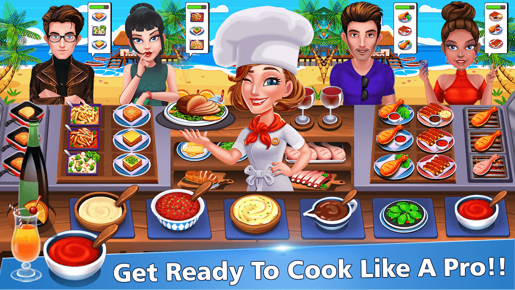 Cooking Cafe - Food Chef Mod  Screenshot 1