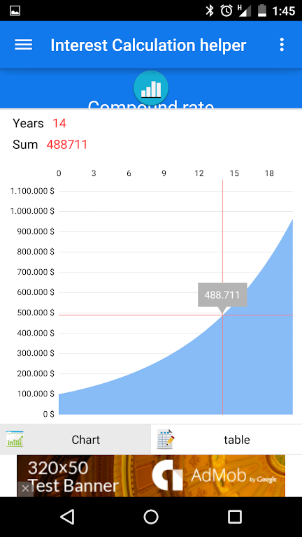 Interest Rate Calculation  Screenshot 1