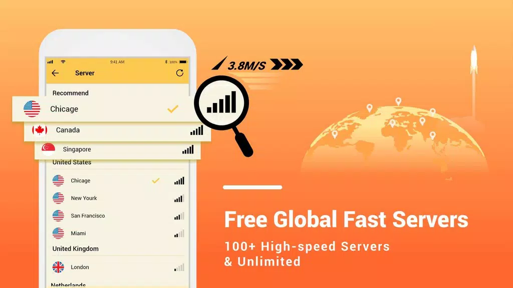 VPN Master Lite - Free Forever & Unlimited & Fast  Screenshot 3