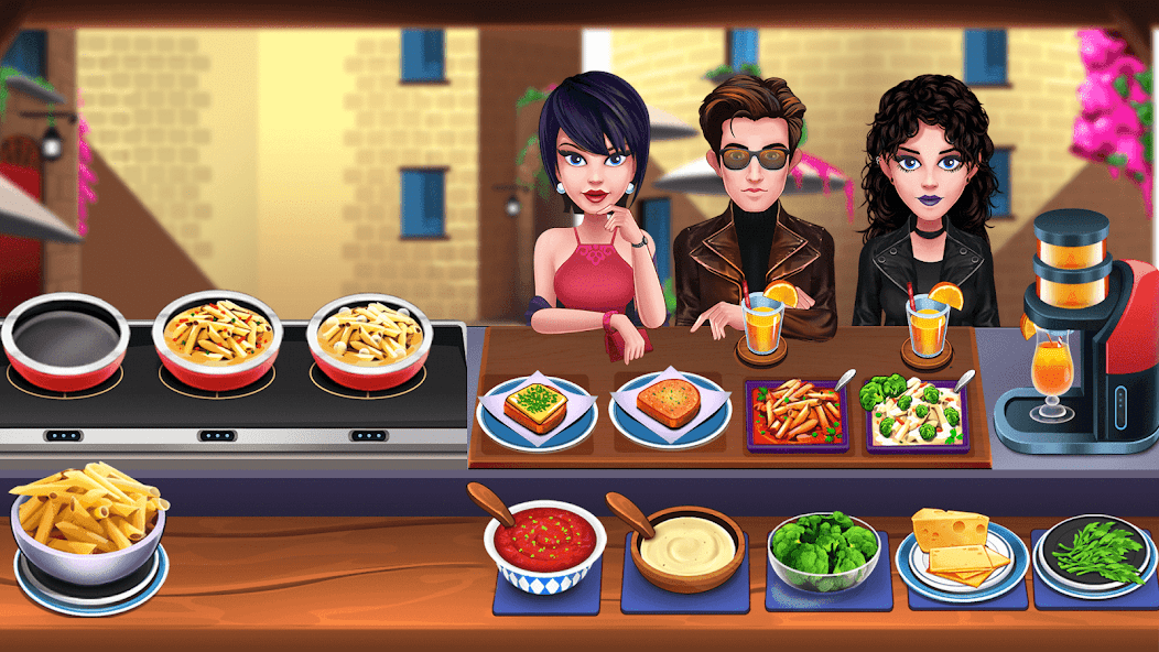 Cooking Cafe - Food Chef Mod  Screenshot 3