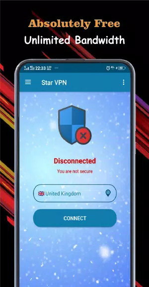 VPN Private Proxy - Unblock Websites (Star VPN)  Screenshot 1