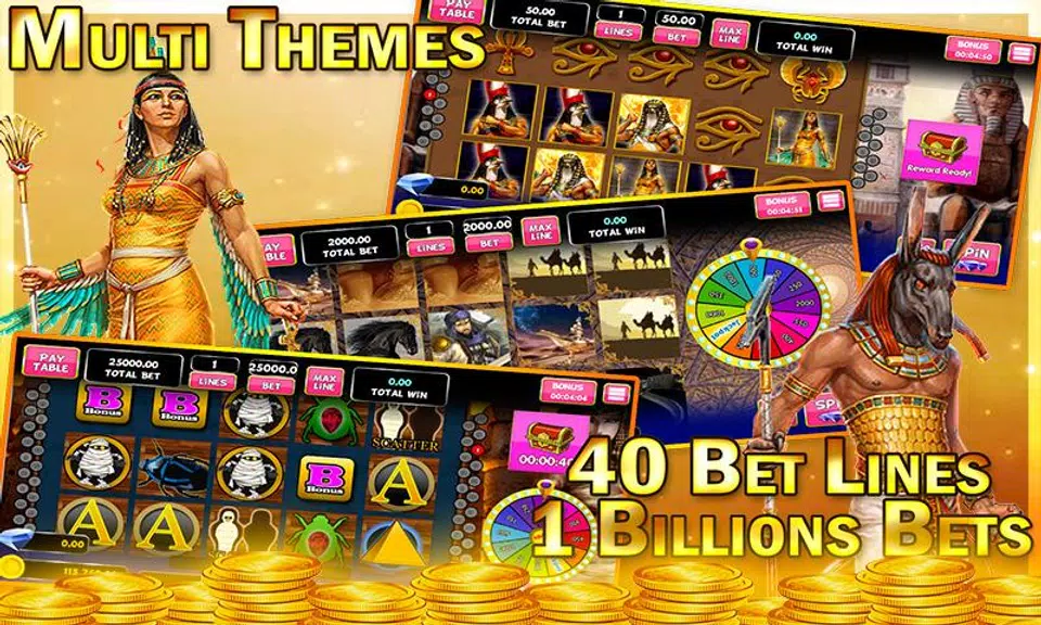 Cleopatra Pharaoh Slots 777 WI  Screenshot 3