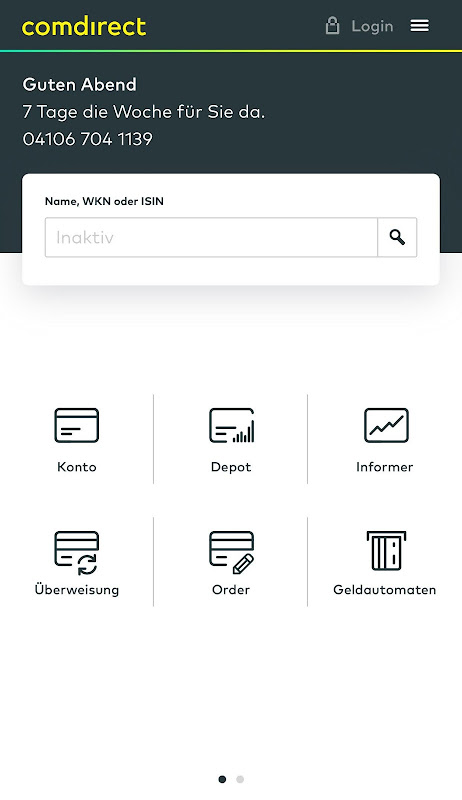 comdirect mobile App  Screenshot 3