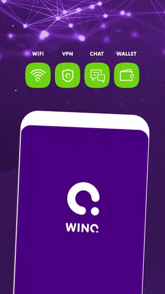 WinQ 2.0 Cryptocurrency Wallet with Secure VPN  Screenshot 1