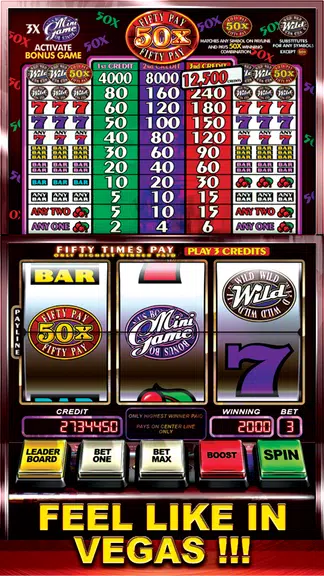 Slot Machine: Double 50X Pay  Screenshot 1