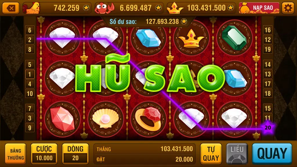 Vương Quốc Sao - Tài Xỉu  Screenshot 3