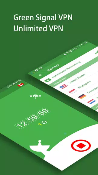 Green Signal VPN - A Fast, Unl  Screenshot 1