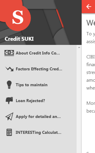 CIBIL Score estimator  Screenshot 1