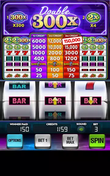 Double 300x Slot Machine  Screenshot 1