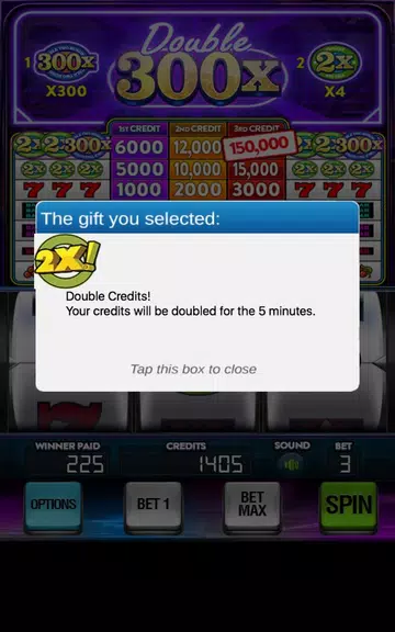 Double 300x Slot Machine  Screenshot 3