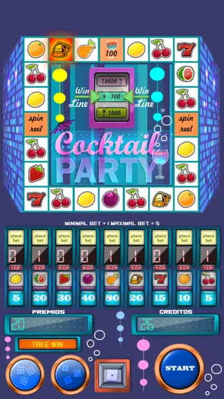 slot machine cocktail party  Screenshot 3